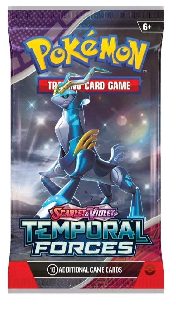 Pokemon TCG Scarlet & Violet Temporal forces x1 sealed Booster Pack Random Artwork