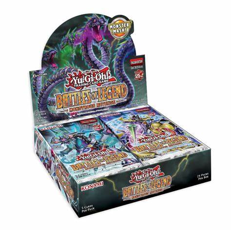 YuGiOh - Battles of Legend: Monstrous Revenge Booster Box - English / 1st Edition